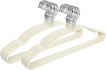 TOPIA HANGER Metal Hangers 20 Pack, Adult Clothes Hangers Space Saving & Non by TOPIAHANGER