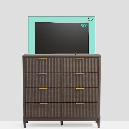 LINSY Fluted Dresser for Bedroom - Image 8