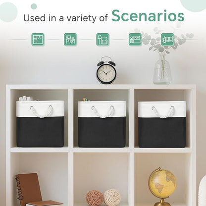 FinishingBo 11 inch Cube Storage Bin - Image 7