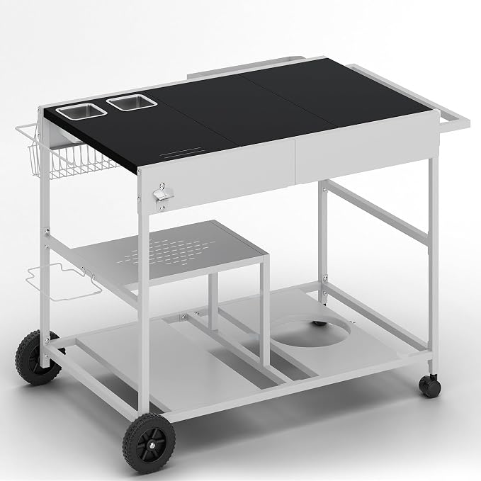 Shintenchi Pizza Oven Cart Table - Image 8