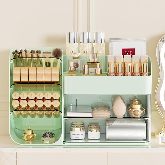Makeup Organizer with Brush Holder - Image 2
