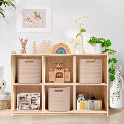 11 Inch Storage Cubes, 3 Pack Cube Storage Bins - Image 2