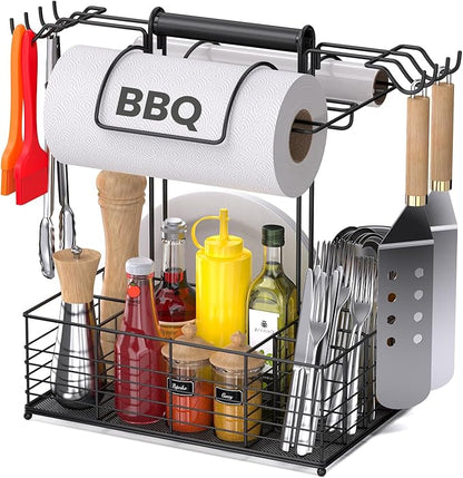 Grill Caddy for Outdoor Grill by GBEER