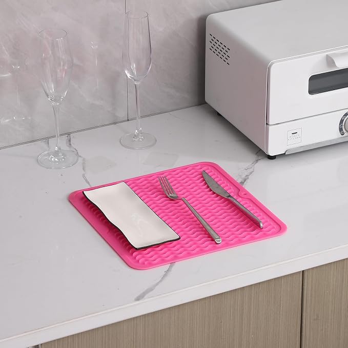 Silicone Dish Drying Mat for Multiple Usage, Easy clean, Eco-friendly, - Image 7