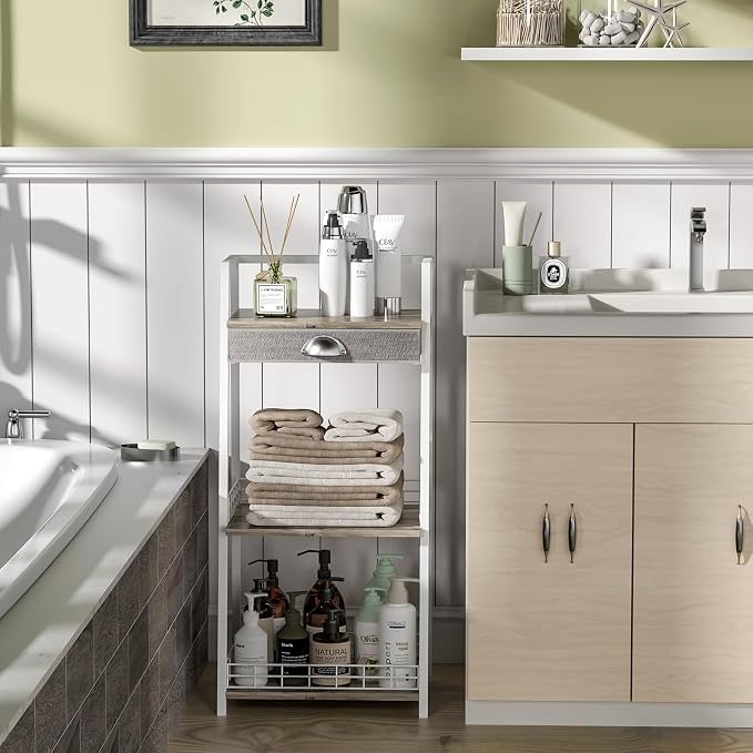 keomaisyto 3-Tier Small Bathroom Shelves - Image 5