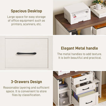 Farmhouse Lateral File Cabinet - Image 7