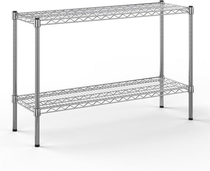 14" Deep x 42" Wide x 27" Height Wire Shelving Kit | 2-Tier | NSF Commercial by Regal+Altair