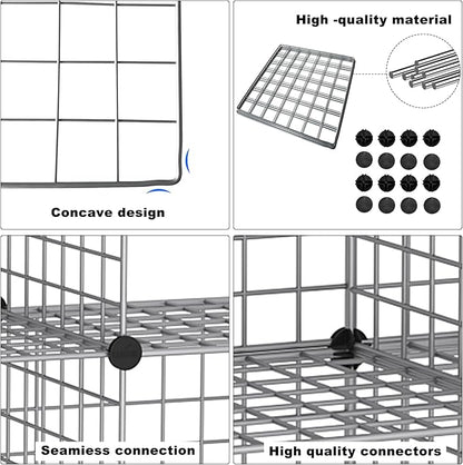 C&AHOME Wire Cube Storage, 6 - Image 8