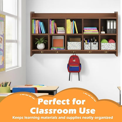 Wall Cubbies, 10 Cubby Storage Organizer - Image 6