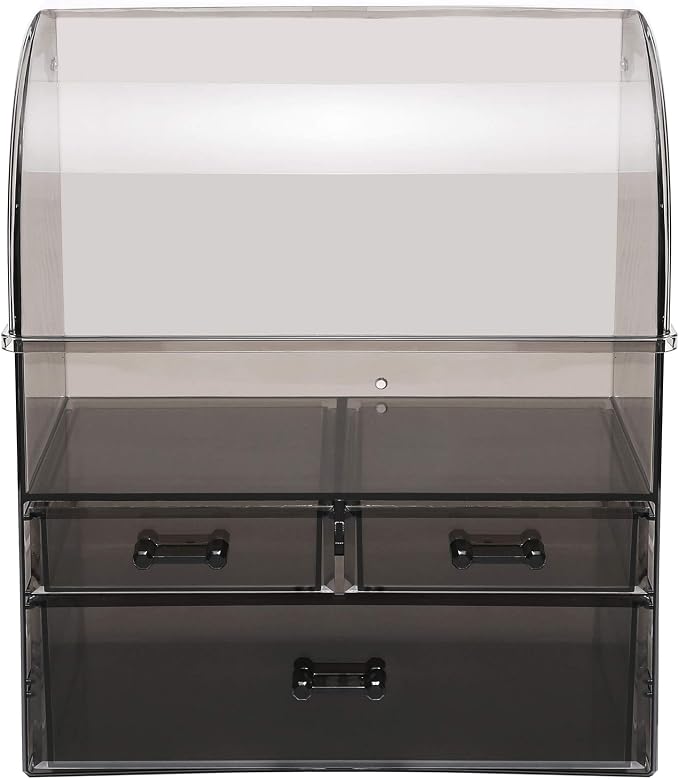 MOOCHI Professional Large Cosmetic Makeup Organizer Bathroom Storage Display - Image 2