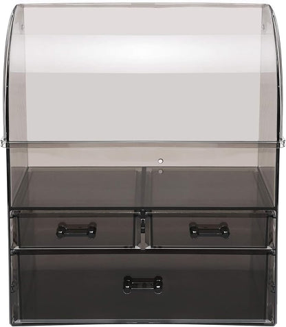 MOOCHI Professional Large Cosmetic Makeup Organizer Bathroom Storage Display - Image 2