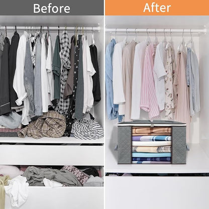 combocube 3 Pack Closet Organizers and Storage Containers, Clothes Storage Bins - Image 6