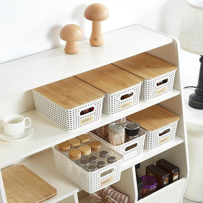 Bagnizer Small Plastic Storage Bins - Image 4