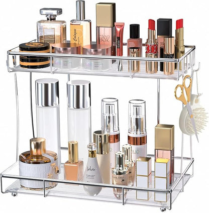 Bathroom Organizer Countertop Perfume Organizer Makeup Organizer Cosmetics by Megier