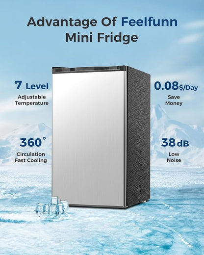 Mini Fridge with Freezer - Image 7