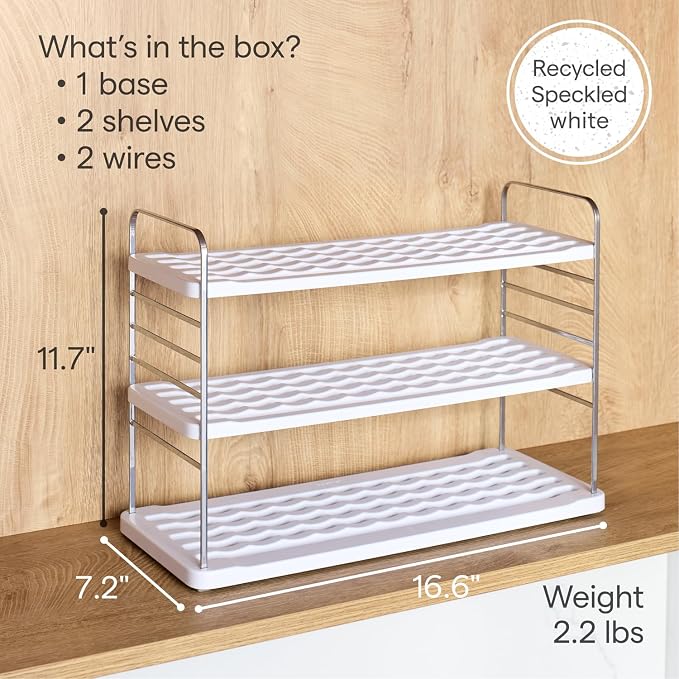 YouCopia UpSpace 12 Water Bottle Organizer, Adjustable Tumbler Cabinet Rack - Image 7