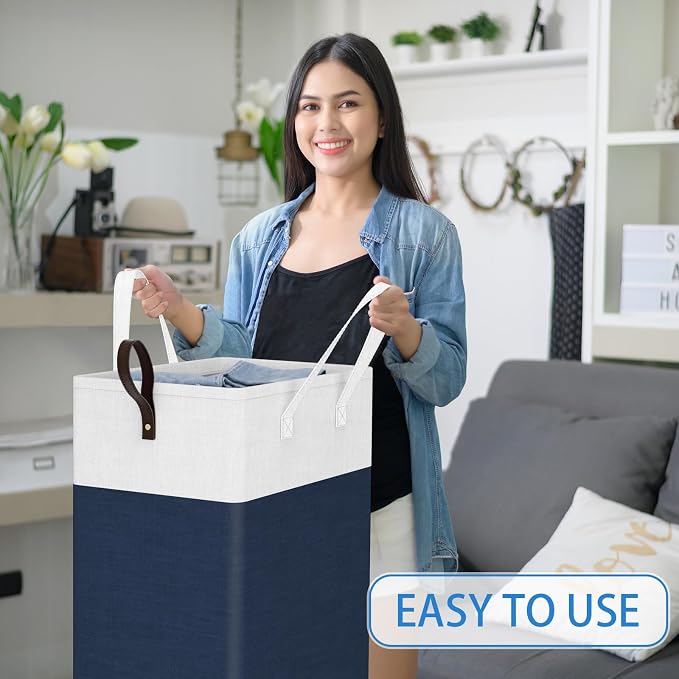 HomeHacks 90L Rolling Laundry Hamper - Image 6
