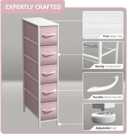 Sorbus Kids Dresser with 5 Drawers - Image 4