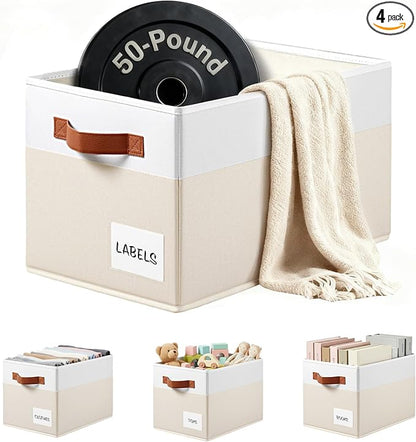 Criusia Large Closet Storage Baskets by Criusia