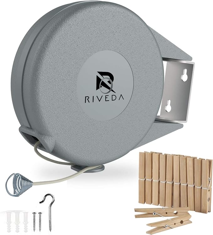 Retractable Clothesline by RIVEDA