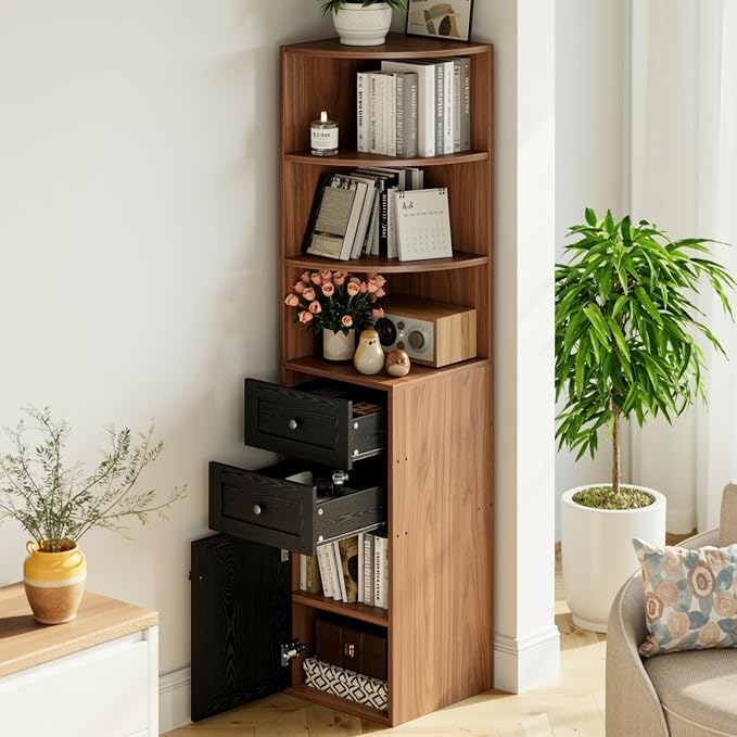 IRONCK Corner Bookshelf and Bookcase by IRONCK