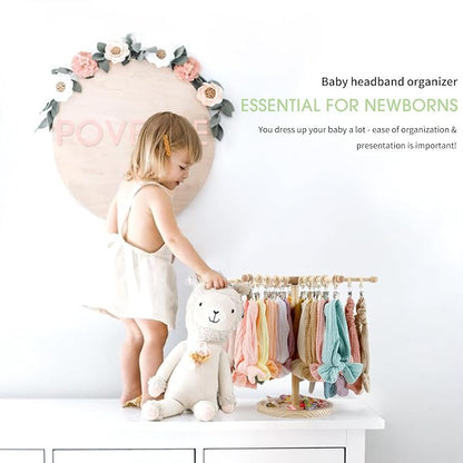 POVETIRE Headband Holder Bow Organizer - Image 2