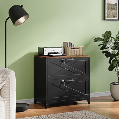 Letaya 2 Drawer File Cabinet - Image 2