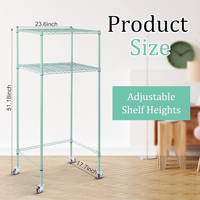 Tandefio 2 Tier Mini Fridge Stand - Image 3