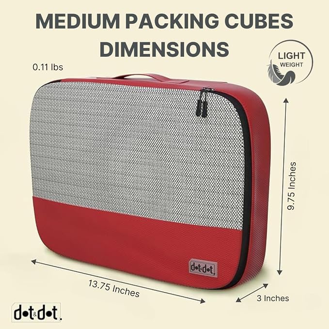 Medium Packing Cubes for Travel - Image 3