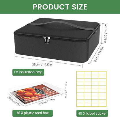 38 Slots Seed Storage Organizer Box - Image 4