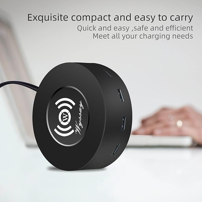 75W 6-Port Desktop Charging Station - Image 3