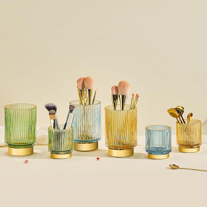 Makeup Brush Holder Organizer, Toothbrush Holders, Desk Pen Pencil Holder - Image 4