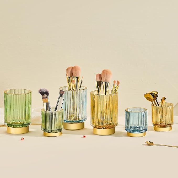 Makeup Brush Organizer, Toothbrush Holder, Desk Pen Pencil Holder - Image 8