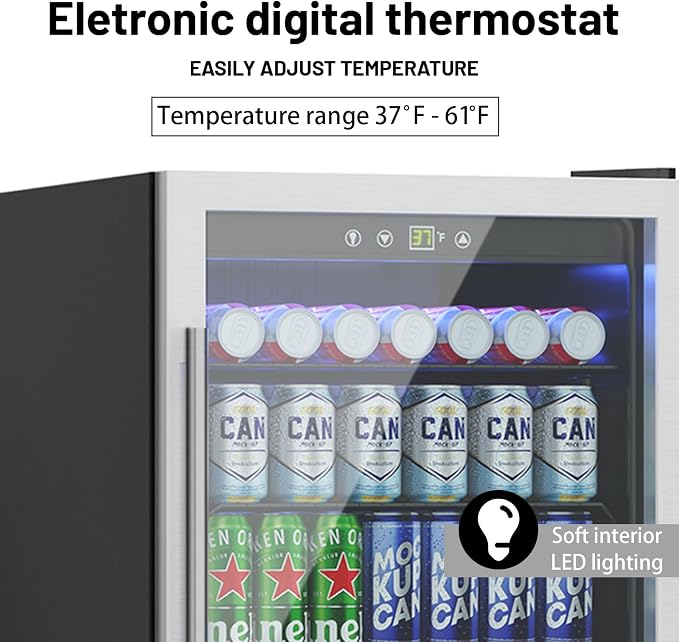 145 Can Mini Fridge - Image 4