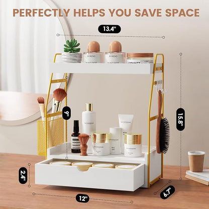 2 Tier Bathroom Counter Organizer - Image 2