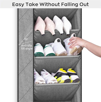 SLEEPING LAMB Over The Door Shoe Organizer - Image 5