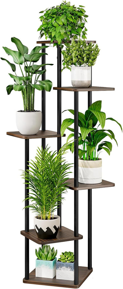 AZERPIAN Plant Stand 6 Tier Indoor Metal Flower Shelf by AZERPIAN