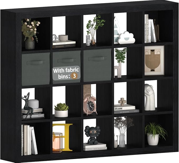 Sturdy Wooden Bookshelf by furtble