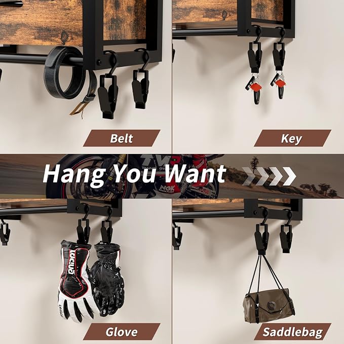 Motorcycle Helmet Holder Wall Mounted, Helmet Holder Wall Mount - Image 8