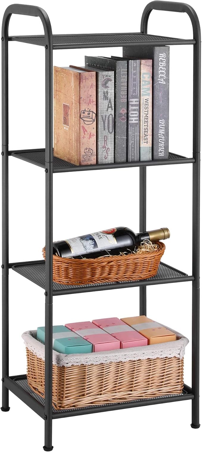 MAX Houser Storage Rack with Shelf, Industrial Style Extendable Plant Stand - Image 6