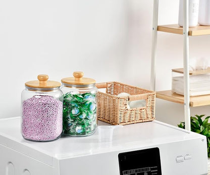 SUBEKYU Laundry Pod Containers and Dryer Sheet Holder - Image 6