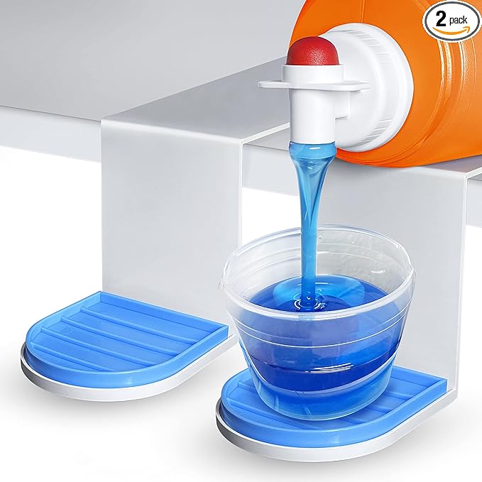Simplation Laundry Detergent Cup Holder, Detergent Drip Catcher, No More Mess by Simplation-LiveOrganizedStayHappy