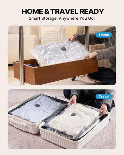 Vacuum Seal Bags for Clothing Travel, VINTAR 16 Pack Vacuum Storage Bags - Image 8
