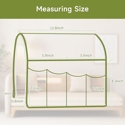 MEHIDFY Sofa Armrest Caddy, Waterproof Bedside Storage Organizer, Non Slip - Image 3