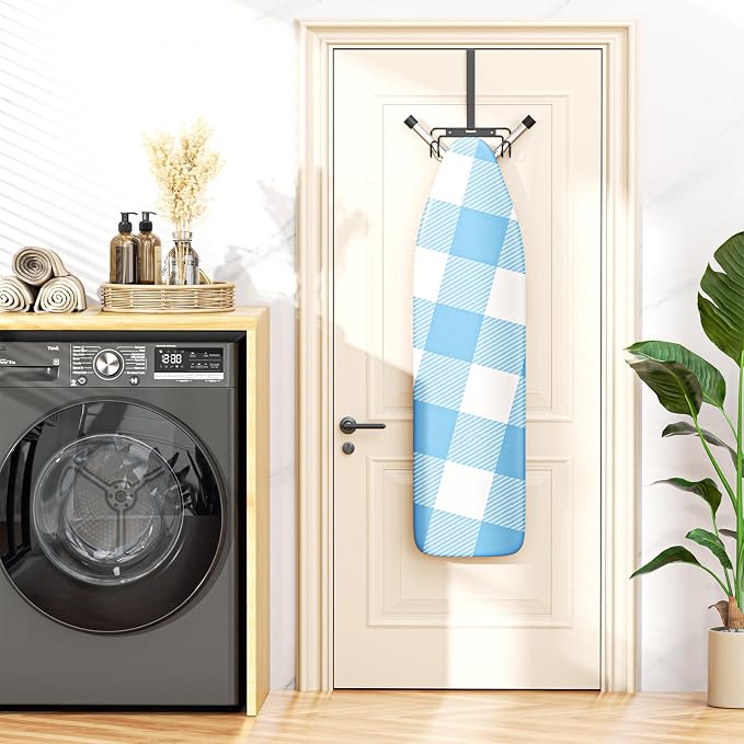 Ironing Board Holder Wall Mount, Over The Door Ironing Board Holder, Over The - Image 9
