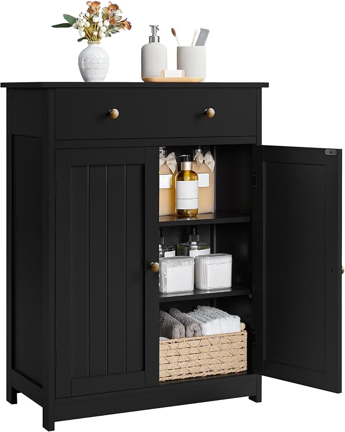 Yaheetech Small Bathroom Storage Cabinet by Unknown
