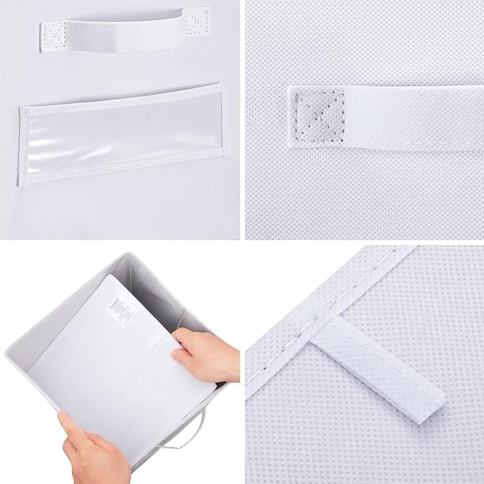 13x13x13 storage cube bins Fabric storage cubes - Image 2