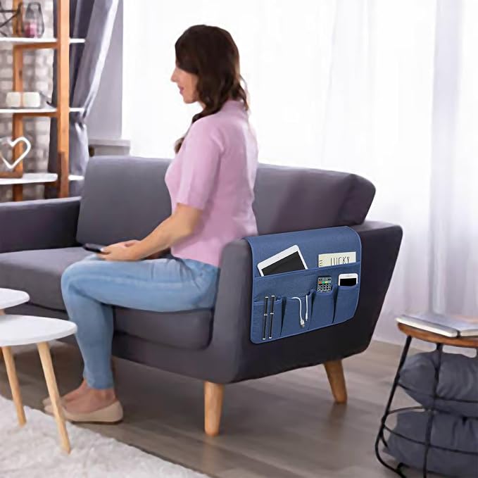 NB Sofa Armrest Organize remote holder bedside caddy organizer - Image 6