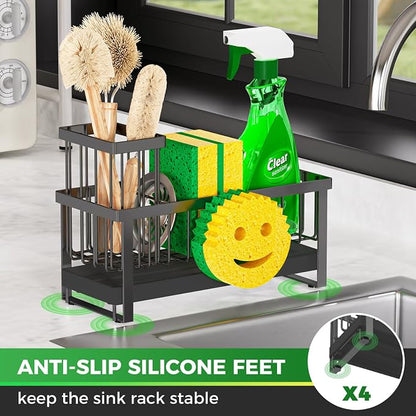 Sponge Holder for Kitchen Sink, Sink Caddy - Image 3