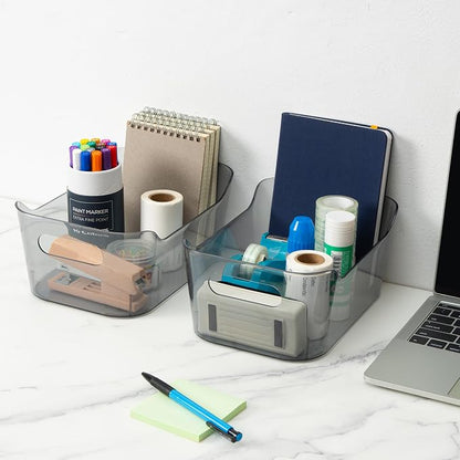 Tiawudi 8 Pack Plastic Storage Bins, Home Edit and Cabinet Organizers - Image 4